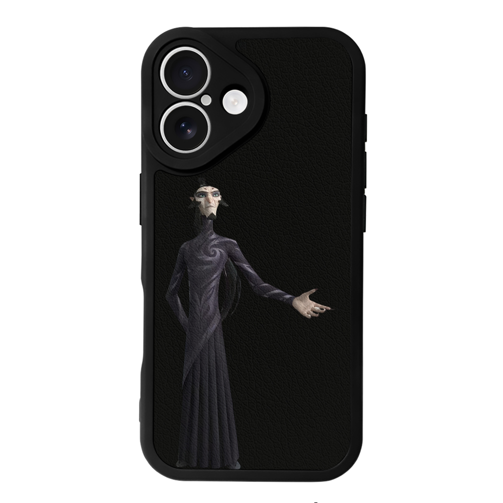 （画像用） Ne Zha 2 ナタ 魔童の大暴れ 【iPhone 16シリーズ対応】シリコンスマホケース（レザー調） 材質：シリコン